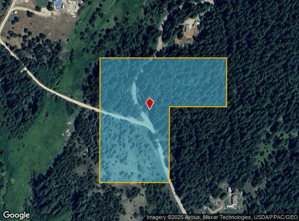  Quartz Creek Rd, Priest River, ID Parcel Map