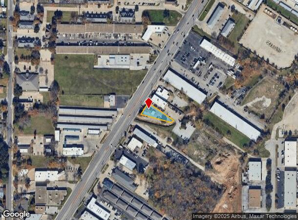 3001 S Cooper St, Arlington, TX Parcel Map
