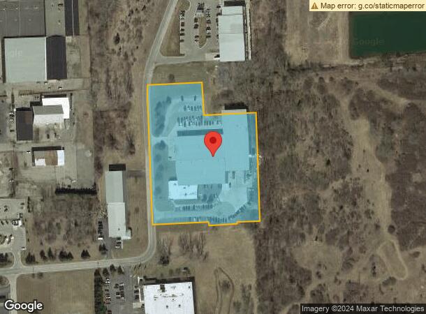  611 Industrial Park Dr, Imlay City, MI Parcel Map