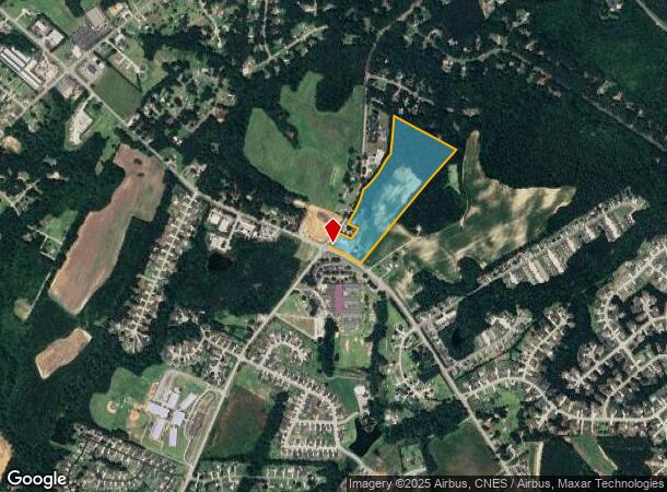 2898 Cornwallis Rd, Garner, NC Parcel Map