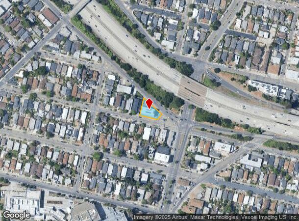 1458 E 33Rd St, Oakland, CA Parcel Map