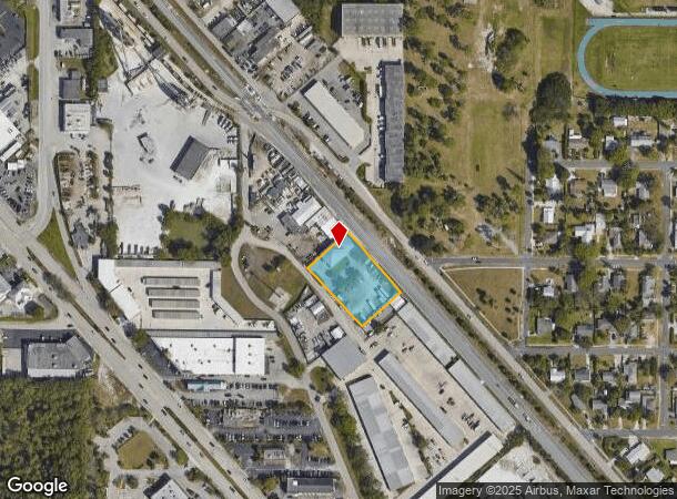  1321 Se Decker Ave, Stuart, FL Parcel Map