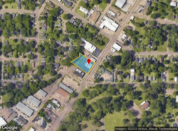 1439 University Blvd, Jackson, MS Parcel Map