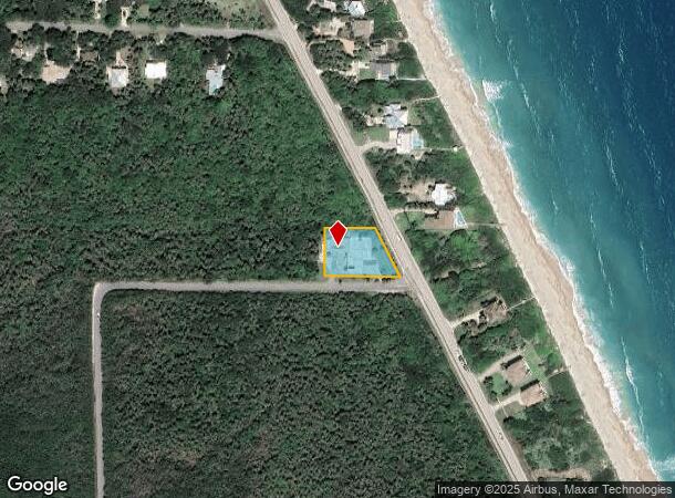 100 Long Point Rd, Melbourne Beach, FL Parcel Map