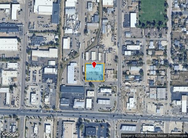  610 1St St, Colorado Springs, CO Parcel Map