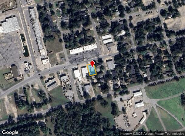  1410 W Houston St, Sherman, TX Parcel Map