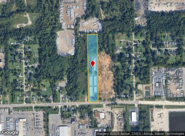  28266 Ecorse Rd, Romulus, MI Parcel Map