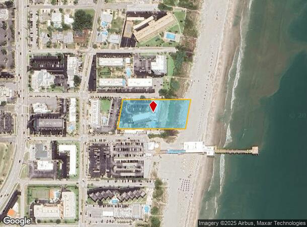  1 Hendry Ave, Cocoa Beach, FL Parcel Map