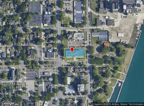  2651 Biddle Ave, Wyandotte, MI Parcel Map