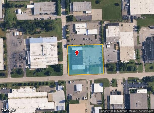  1915 Dove St, Port Huron, MI Parcel Map