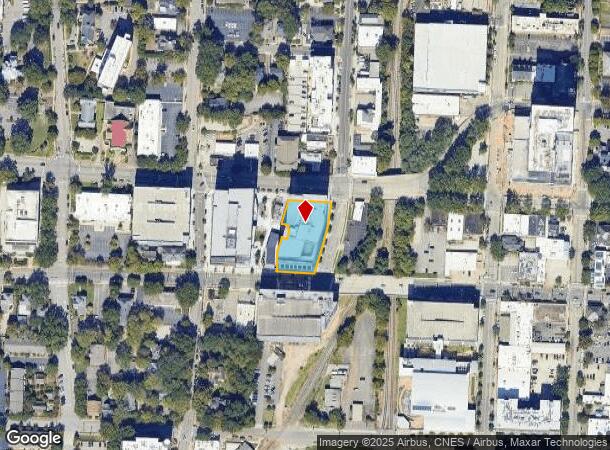  1 Glenwood Ave, Raleigh, NC Parcel Map