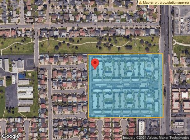  7799 Valley View St, La Palma, CA Parcel Map