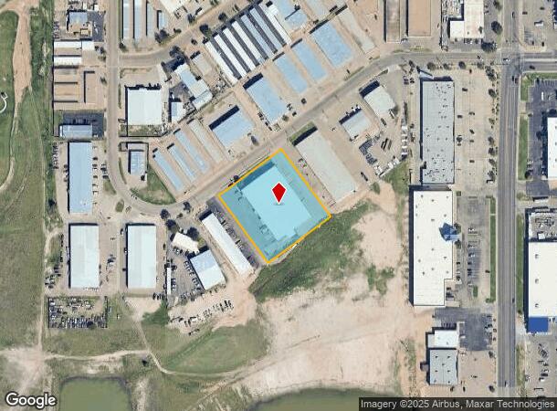 5833 50Th St, Lubbock, TX Parcel Map