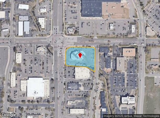  3600 S College Ave, Fort Collins, CO Parcel Map