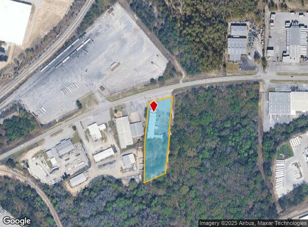  1872 Old Dunbar Rd, West Columbia, SC Parcel Map