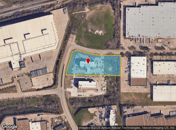 2100 N Cockrell Hill Rd, Dallas, TX Parcel Map