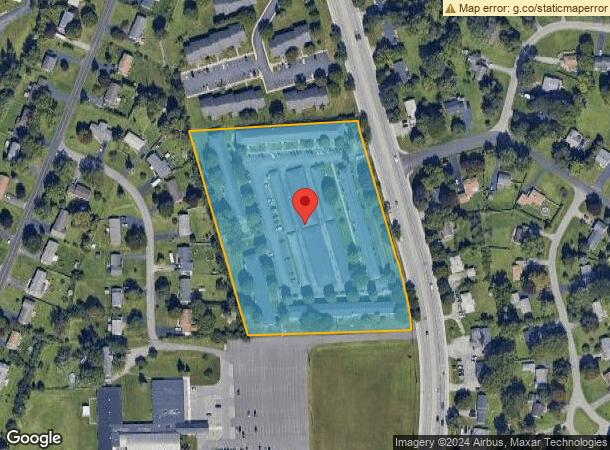  2001 E Henrietta Rd, Rochester, NY Parcel Map