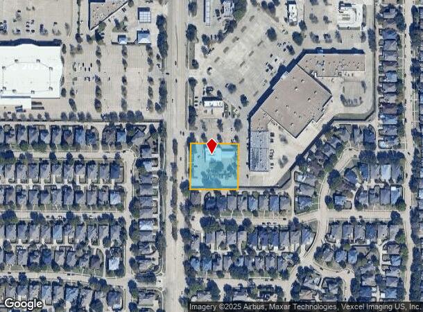  225 S Custer Rd, Allen, TX Parcel Map