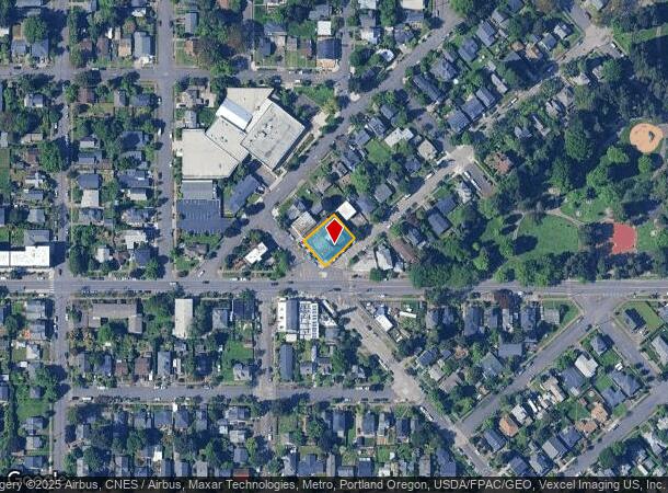  6808 Ne Durham Ave, Portland, OR Parcel Map