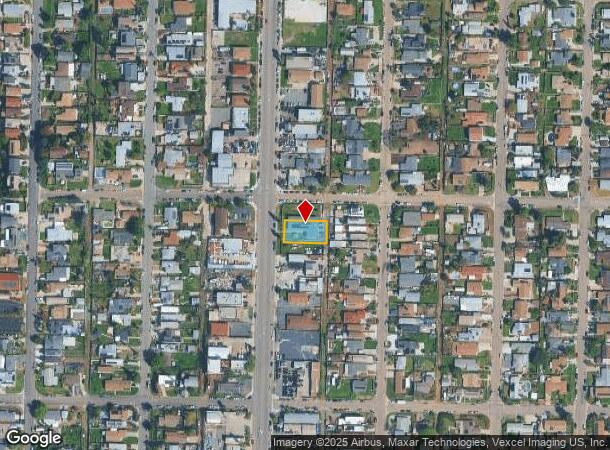  757 Grand Ave, Spring Valley, CA Parcel Map