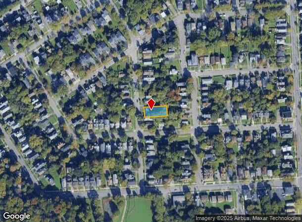 606 Vine St, Syracuse, NY Parcel Map