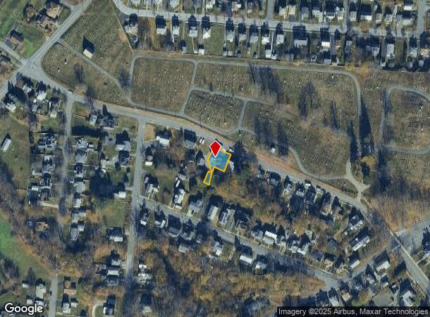  54 Maple St, Adams, MA Parcel Map
