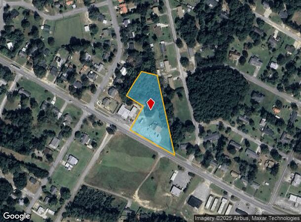  14070 Church St, Williston, SC Parcel Map