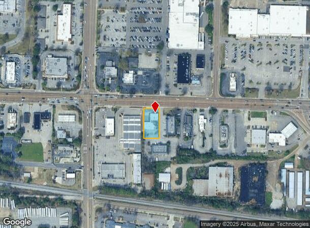  763 W Poplar Ave, Collierville, TN Parcel Map