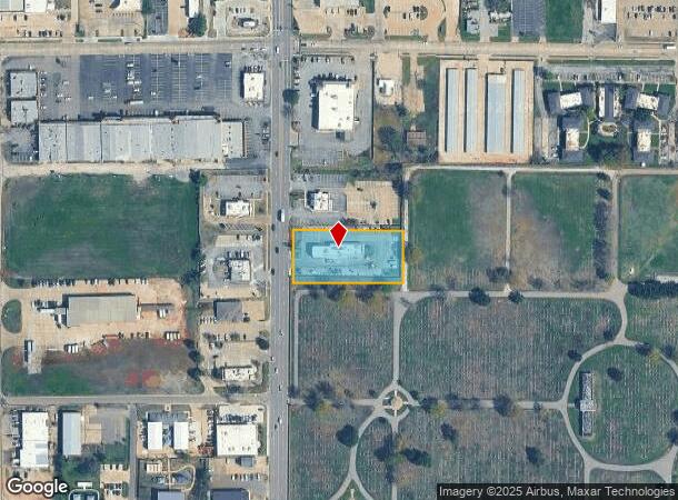  1411 N Harrison Ave, Shawnee, OK Parcel Map