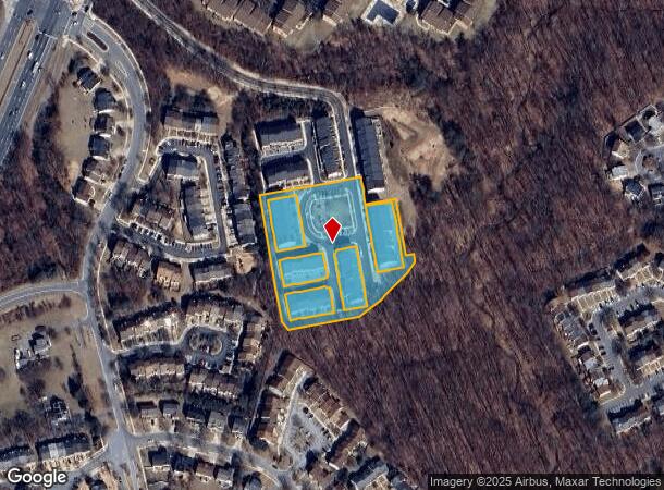 Broadheath Cir, Burtonsville, MD Parcel Map