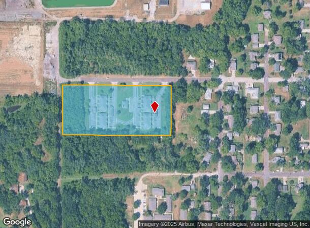 703 W 8Th St, Eudora, KS Parcel Map