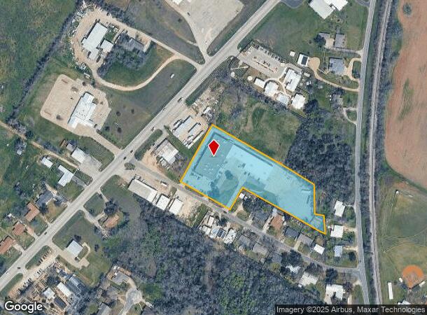  619 Mogonye Ln, Elgin, TX Parcel Map