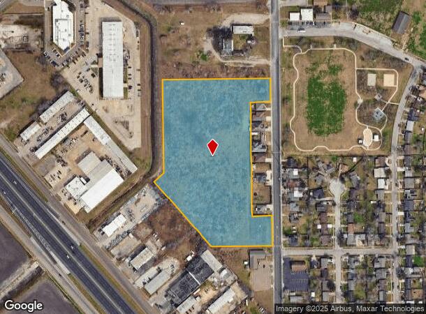  1825 Cliff Maus Dr, Corpus Christi, TX Parcel Map