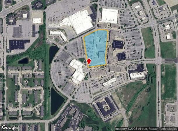 2498 Perry Crossing Way, Plainfield, IN Parcel Map