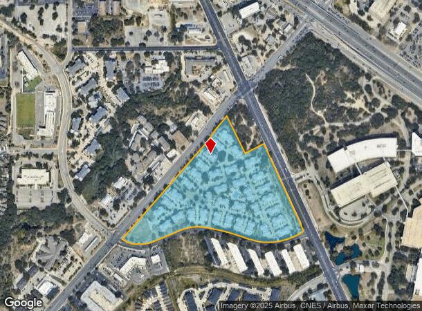  10422 Huebner Rd, San Antonio, TX Parcel Map