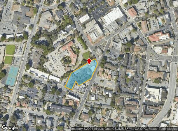  700 Cass St, Monterey, CA Parcel Map