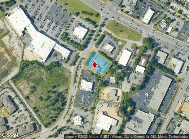  3 Market Point Dr, Greenville, SC Parcel Map