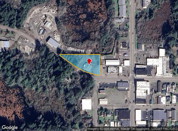 202 Spruce St W, Ilwaco, WA Parcel Map
