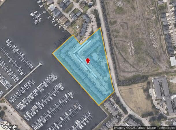  1201 Enterprise Ave, League City, TX Parcel Map