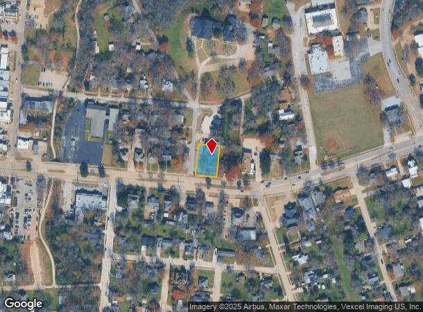  403 E Broad St, Mansfield, TX Parcel Map