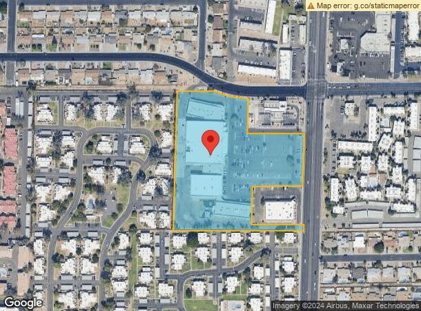  810 S Alma School Rd, Mesa, AZ Parcel Map