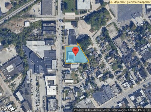  1253 E 55Th St, Cleveland, OH Parcel Map