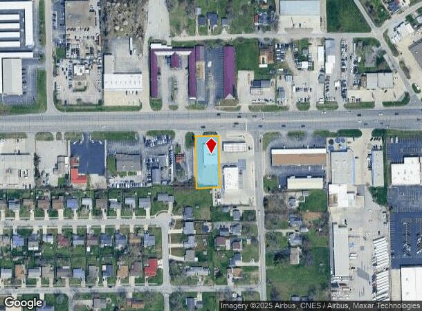  921 W Coliseum Blvd, Fort Wayne, IN Parcel Map