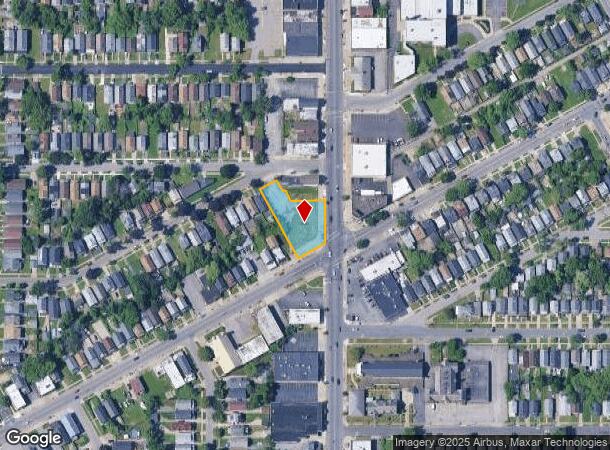  1102 Kensington Ave, Buffalo, NY Parcel Map