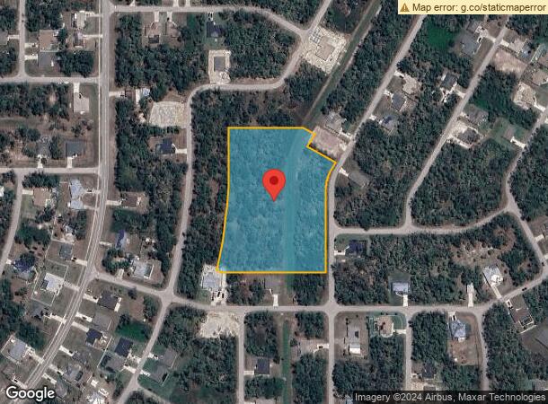  Firebrand Rd, North Port, FL Parcel Map