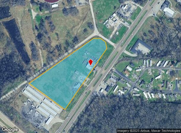 4135 Thomas St, Memphis, TN Parcel Map