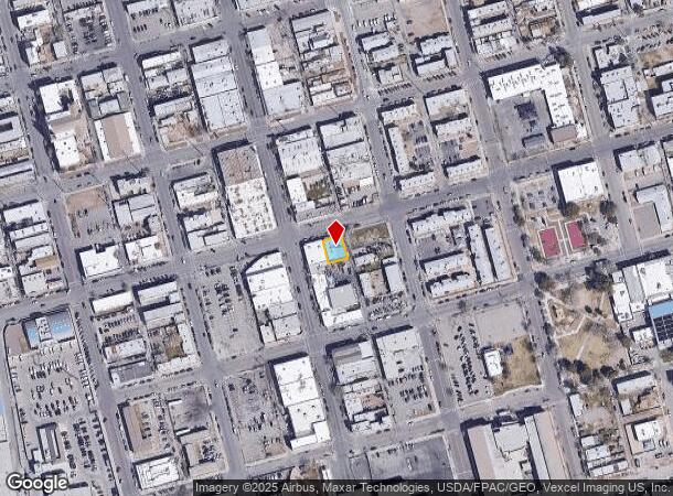  404 E 6Th Ave, El Paso, TX Parcel Map