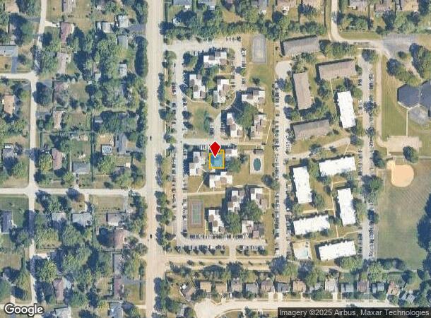  1170 S Forums Ct, Wheeling, IL Parcel Map