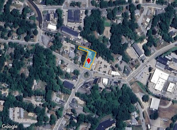 1237 Kingstown Rd, Wakefield, RI Parcel Map