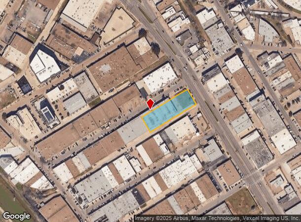  1313 N Riverfront Blvd, Dallas, TX Parcel Map